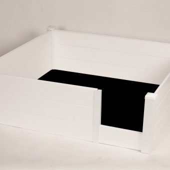 4 ft. x 4 ft. Whelping Box - Canine Whelping Box