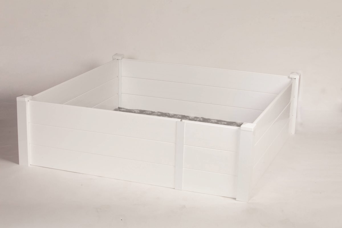 4 ft. x 4 ft. Whelping Box - Canine Whelping Box